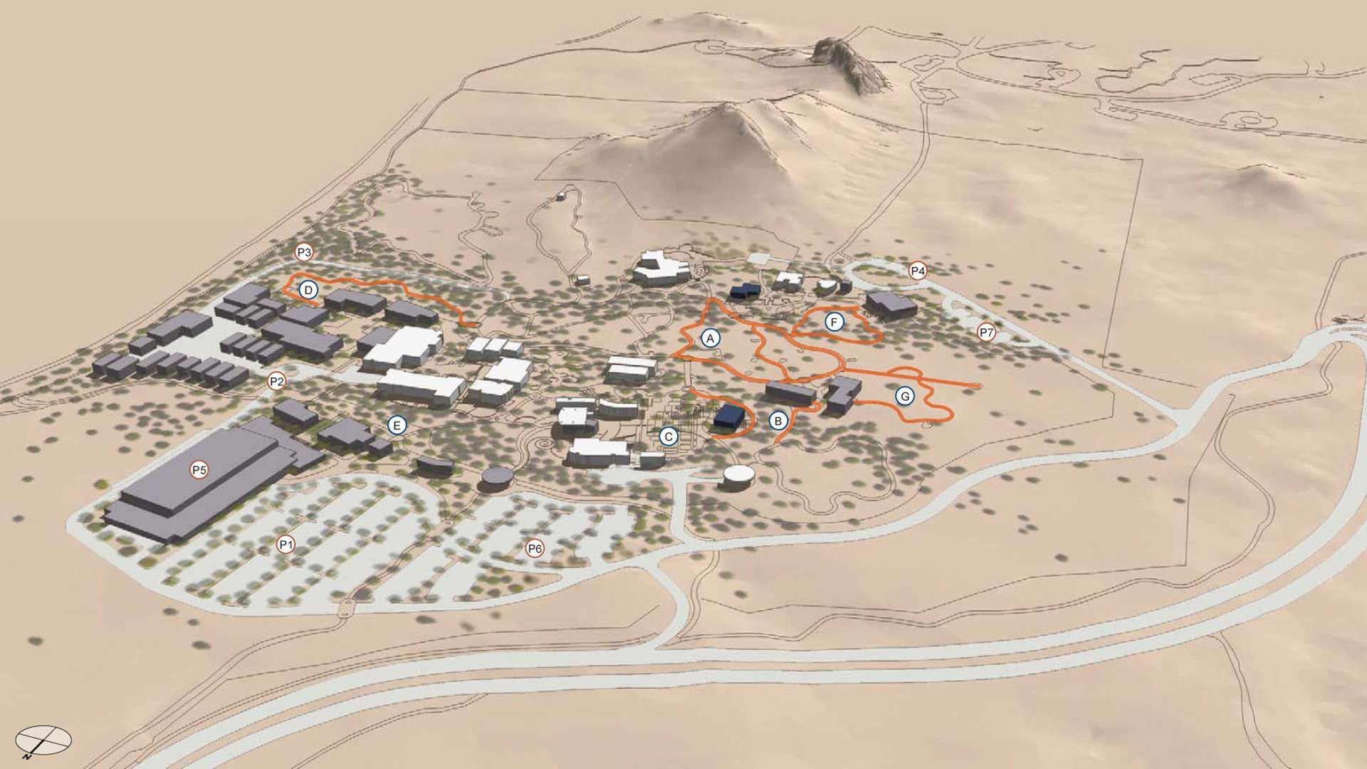 Desert Botanical Garden Master Plan Spurlock